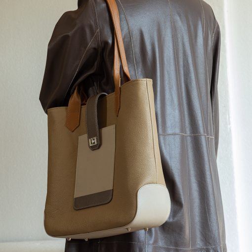 Neutral tote bag Style Boland